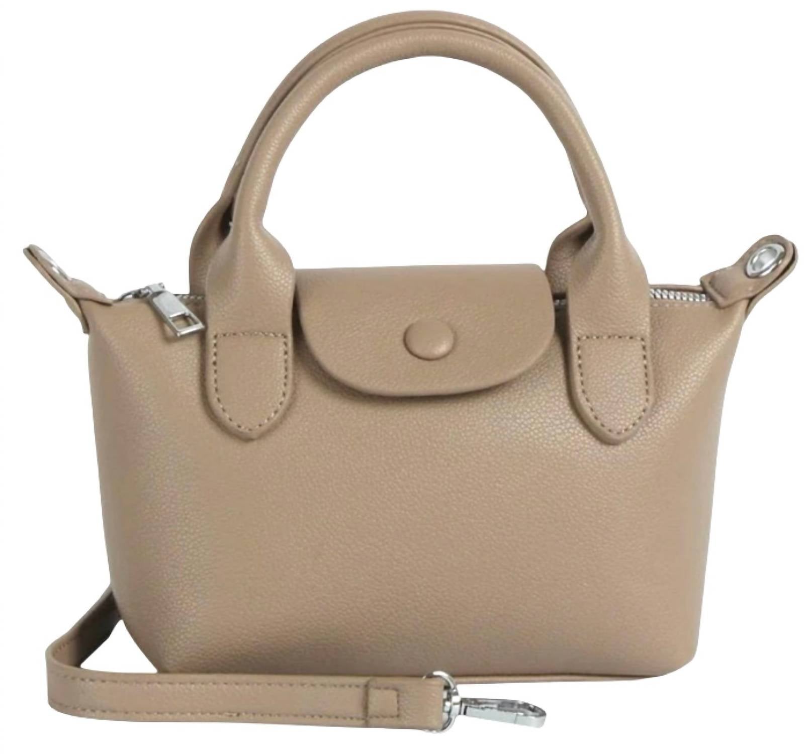Calin Collection - Women's Mini Vegan Crossbody Satchel