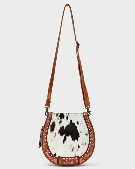 American Darling - Women's Cowhide Horseshoe Purse