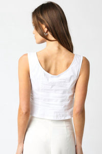 Olivaceous - Winnie Button Top