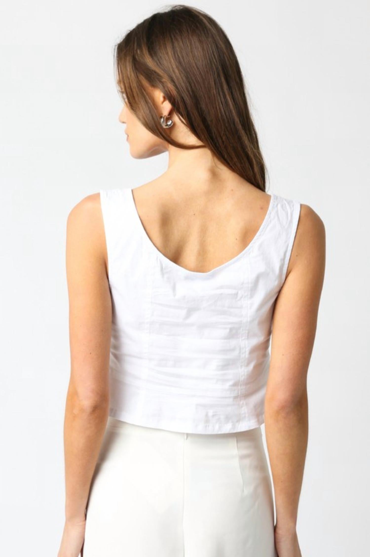 Olivaceous - Winnie Button Top