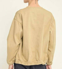 Grade & Gather - Placket Denim Jacket