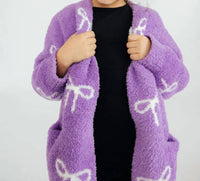 Mila & Rose - Bow Cozy Cardigan