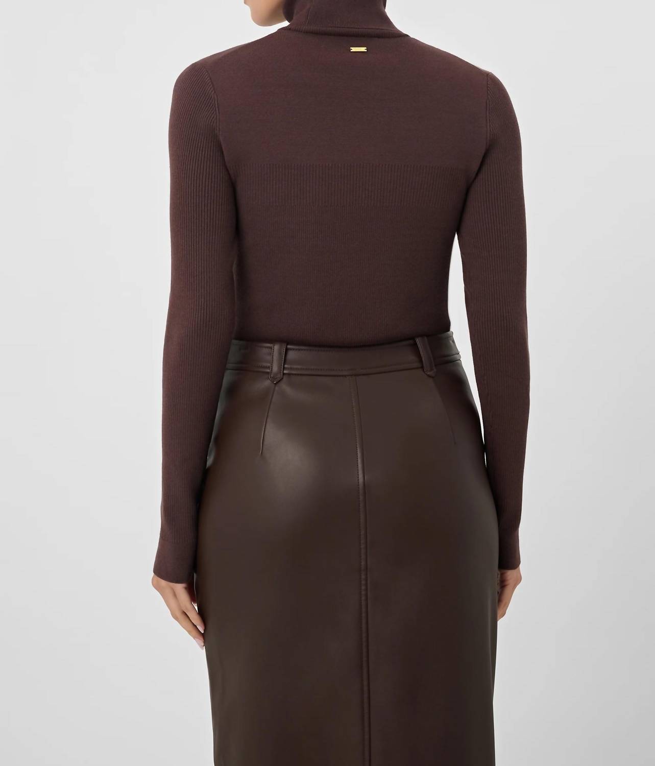 Toccin - Valeria Rib Knit Turtleneck Sweater