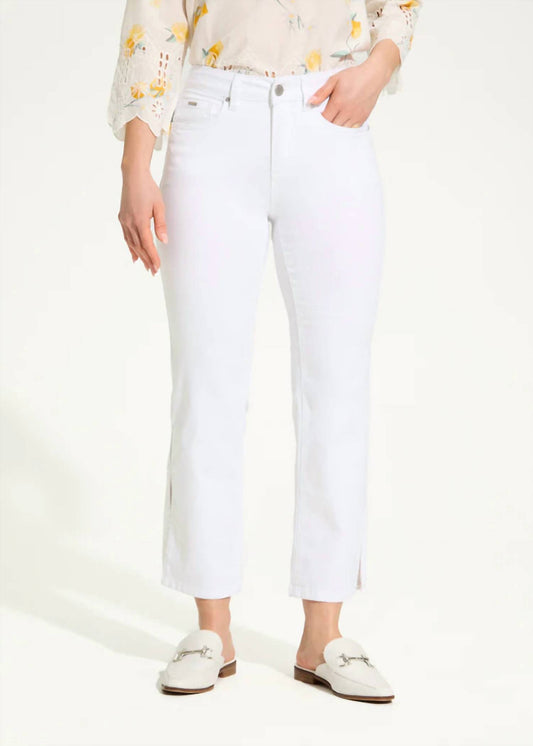 Fdj - Women's Olivia Boot Crop Denim Jeans