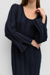Mod Ref - Weighted Textured Knit Dress