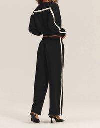 Velvet By Graham & Spencer - Gigi Lush Fleece Modal Blend Wide Leg Pant
