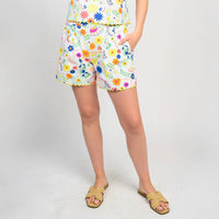 Sister Mary - Flores Scallop Hem Shorts