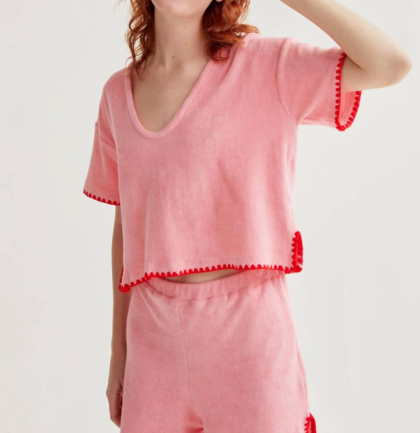 Compania Fantastica - Short Sleeve Terry Top