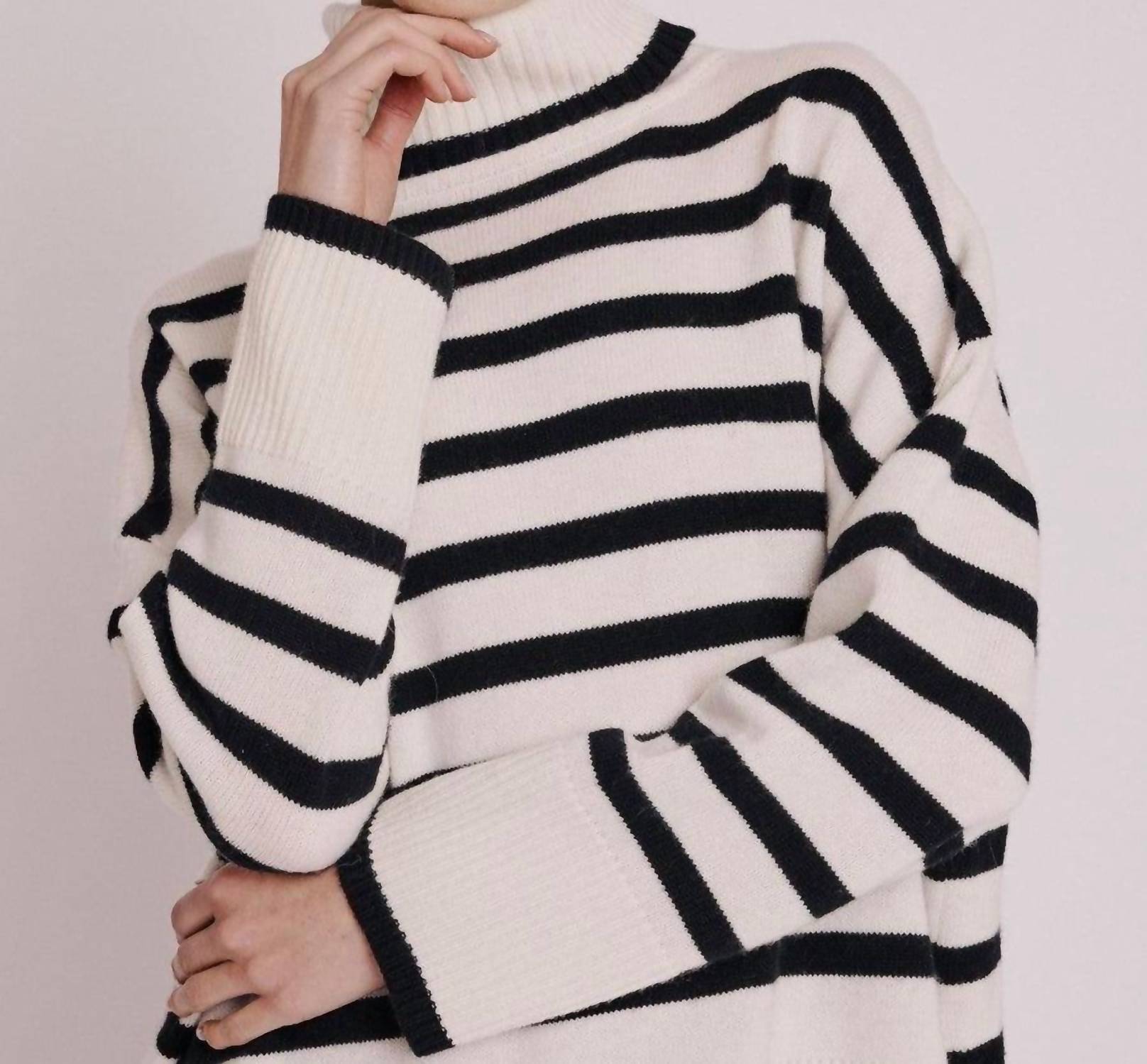 Berenice - Annie Loose Turtleneck Sweater