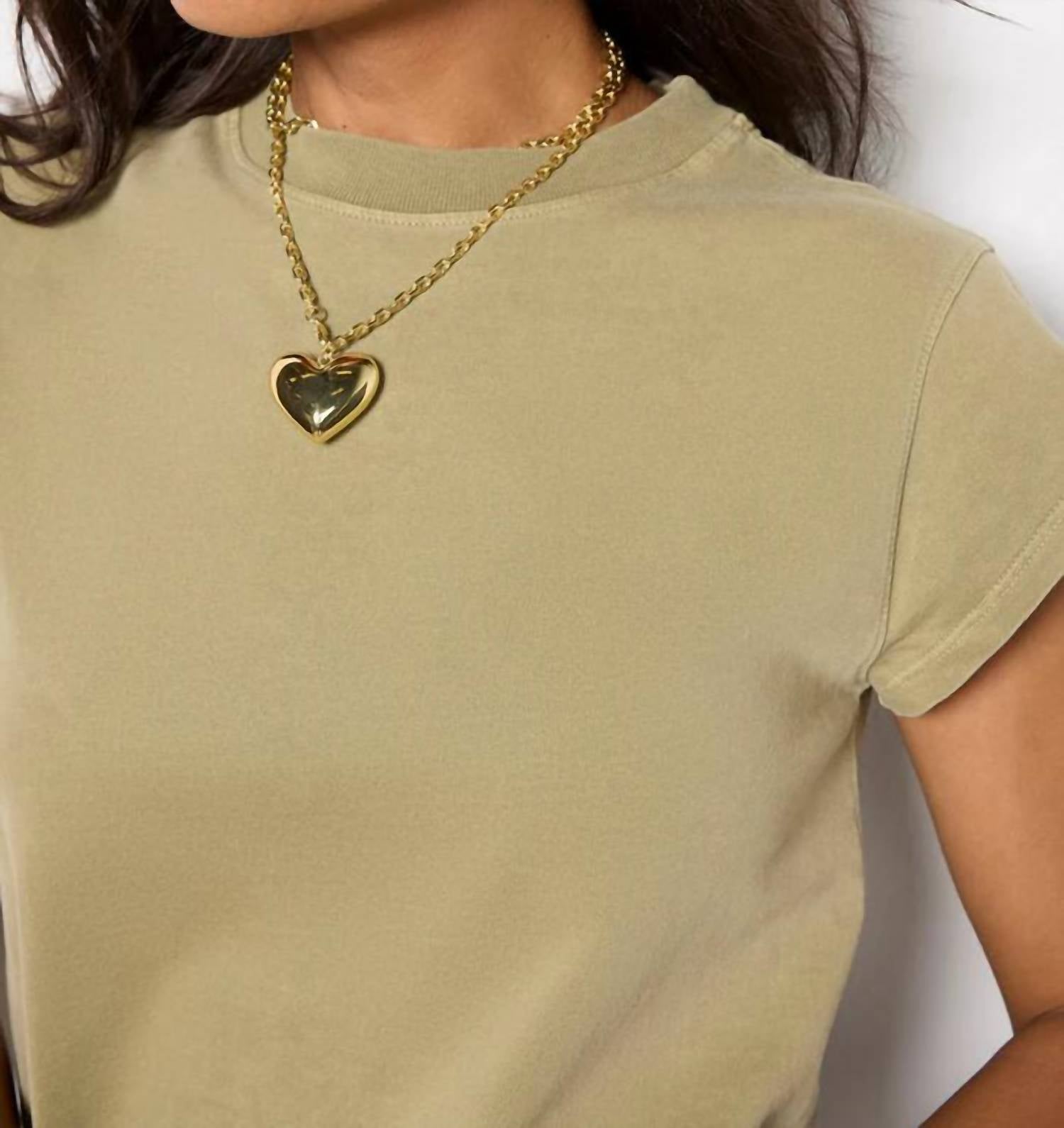 Agolde - Bryce Cap Sleeve Tee