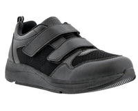 DREW Men's Contest Hook And Loop Sneaker in black combo - men's sneaker