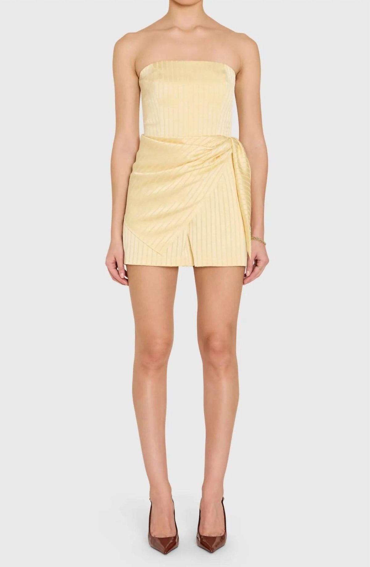 Amanda Uprichard - Cheryl Strapless Romper
