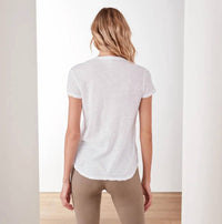 James Perse - Sheer Slub Crew Neck Tee
