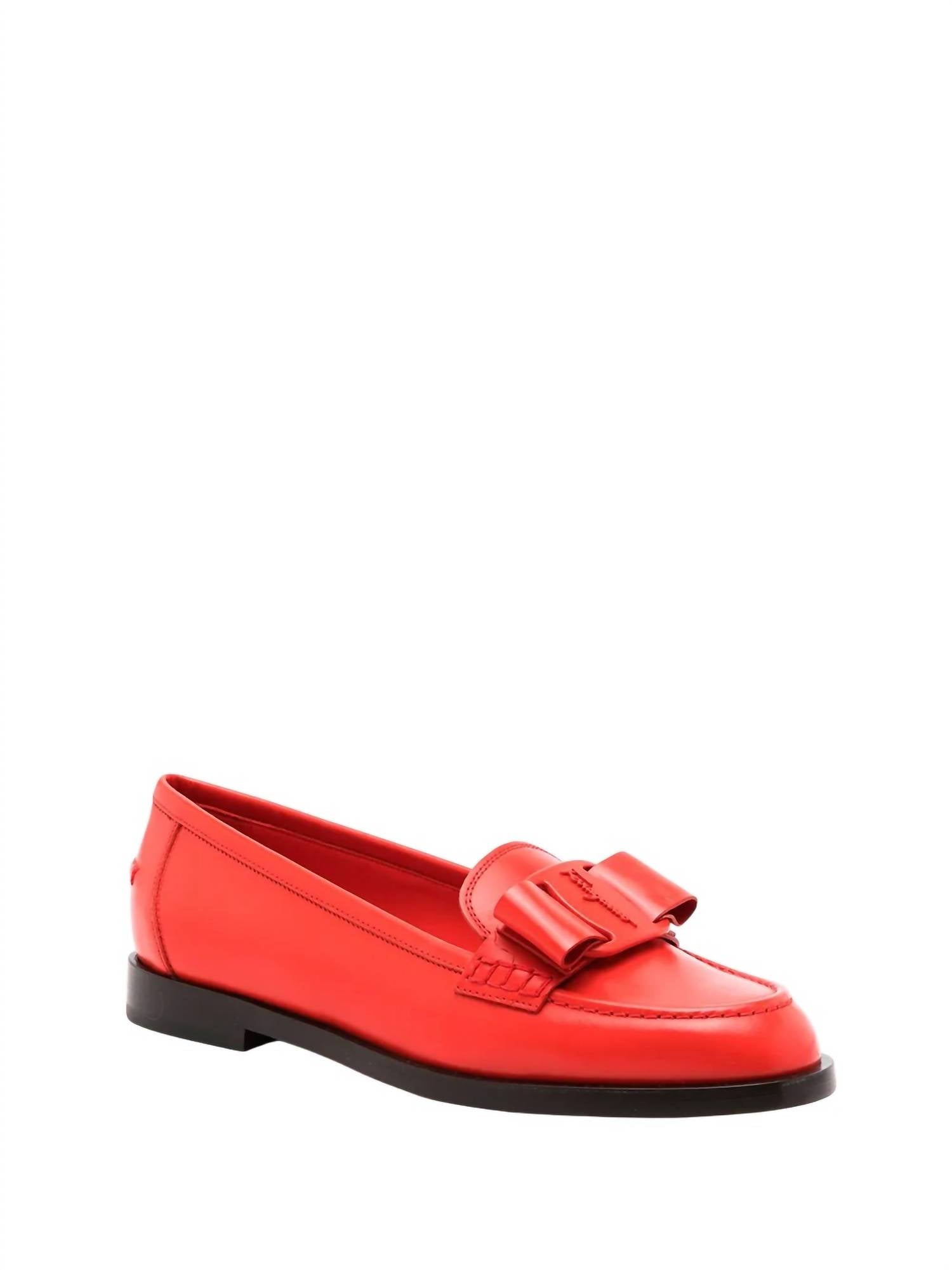 Salvatore Ferragamo - Women's Vivaldo Logo-plaque Loafers