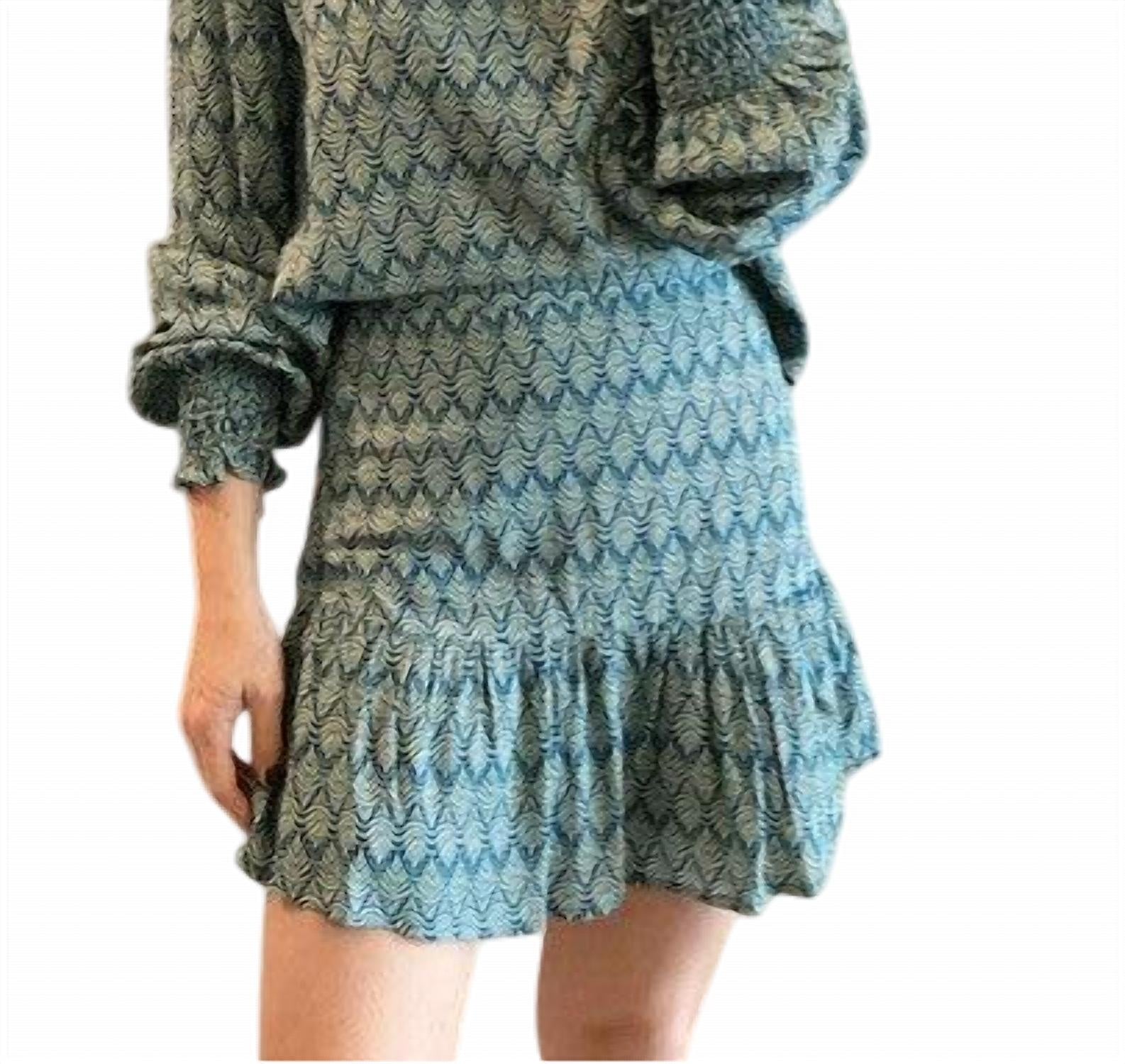 Osamore - Printed Mini Skirt