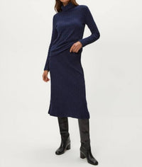 Michael Stars Shania Midi Skirt in blue - women's skirt