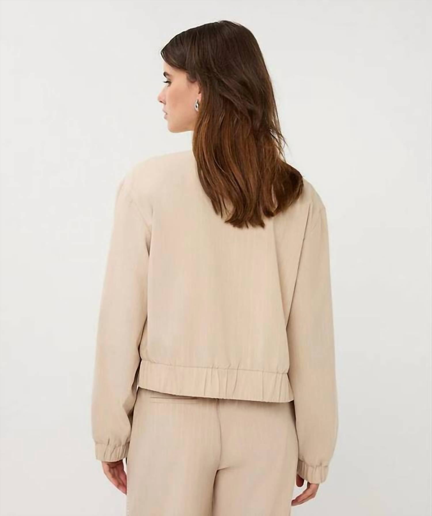 Esqualo - Pinstripes Bomber Jacket