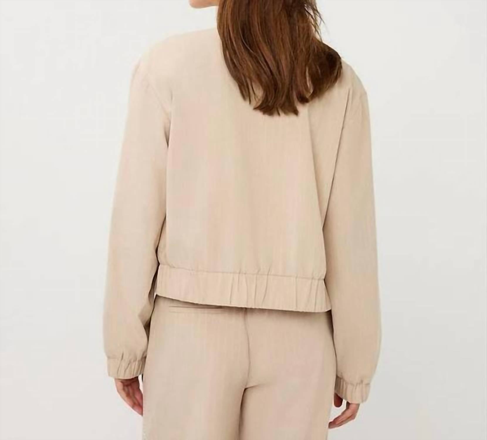 Esqualo - Pinstripes Bomber Jacket