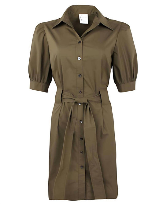 Finley - Piper Belted Weathercloth Shirtdress