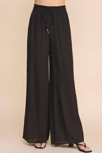 Allie Rose - Bamboo Texture Flowy Pants