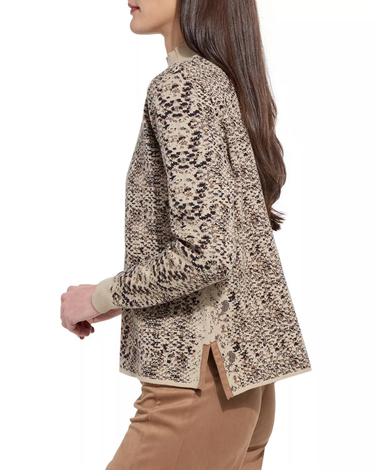 Lysse - Decklan Mockneck Jacquard Sweater