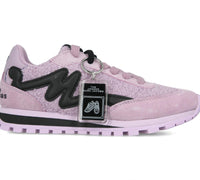 The Marc Jacobs Kids Women's The Teddy Leather Sneakers in purple - women's sneaker