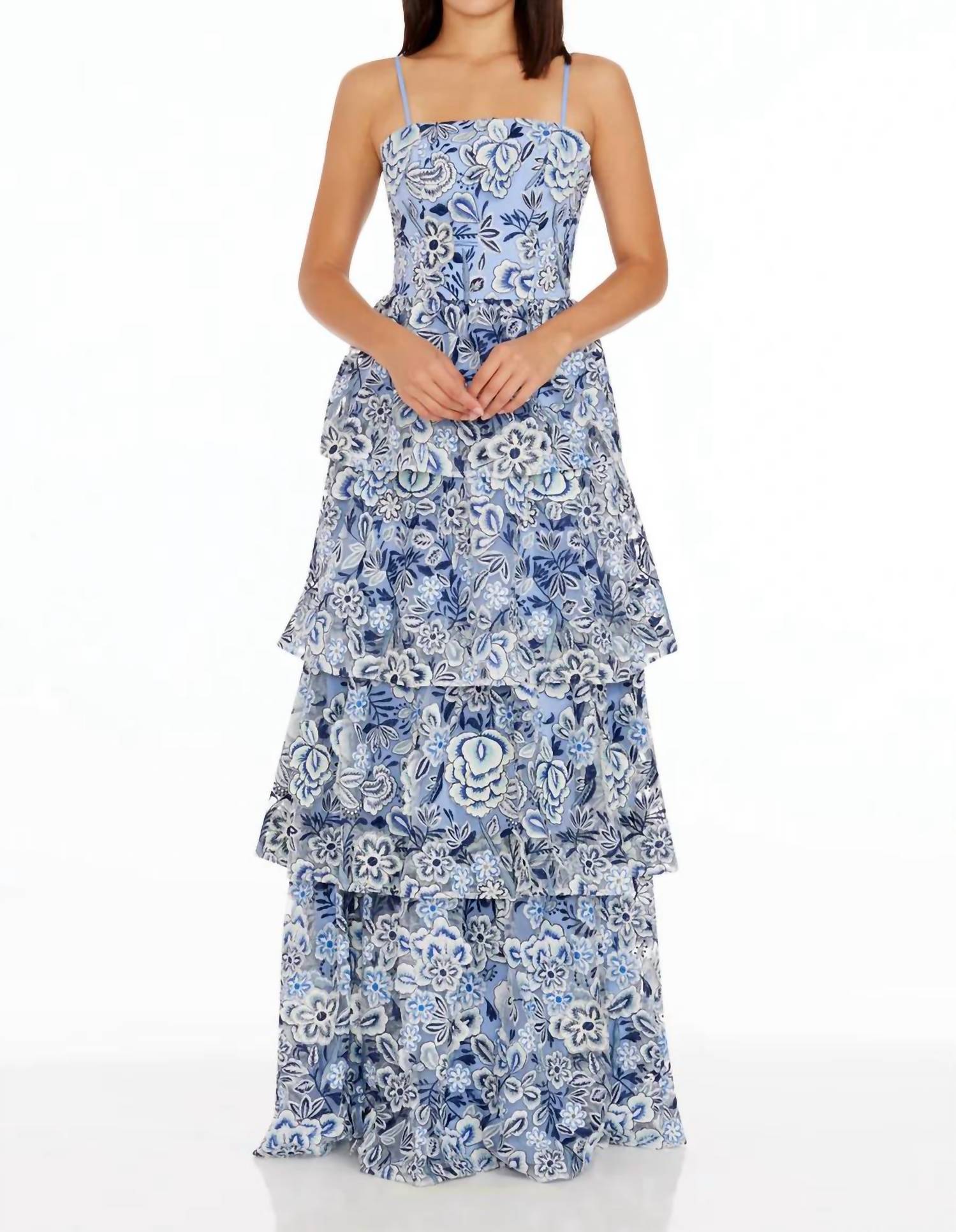 Dress The Population - Heidi Tiered Dress