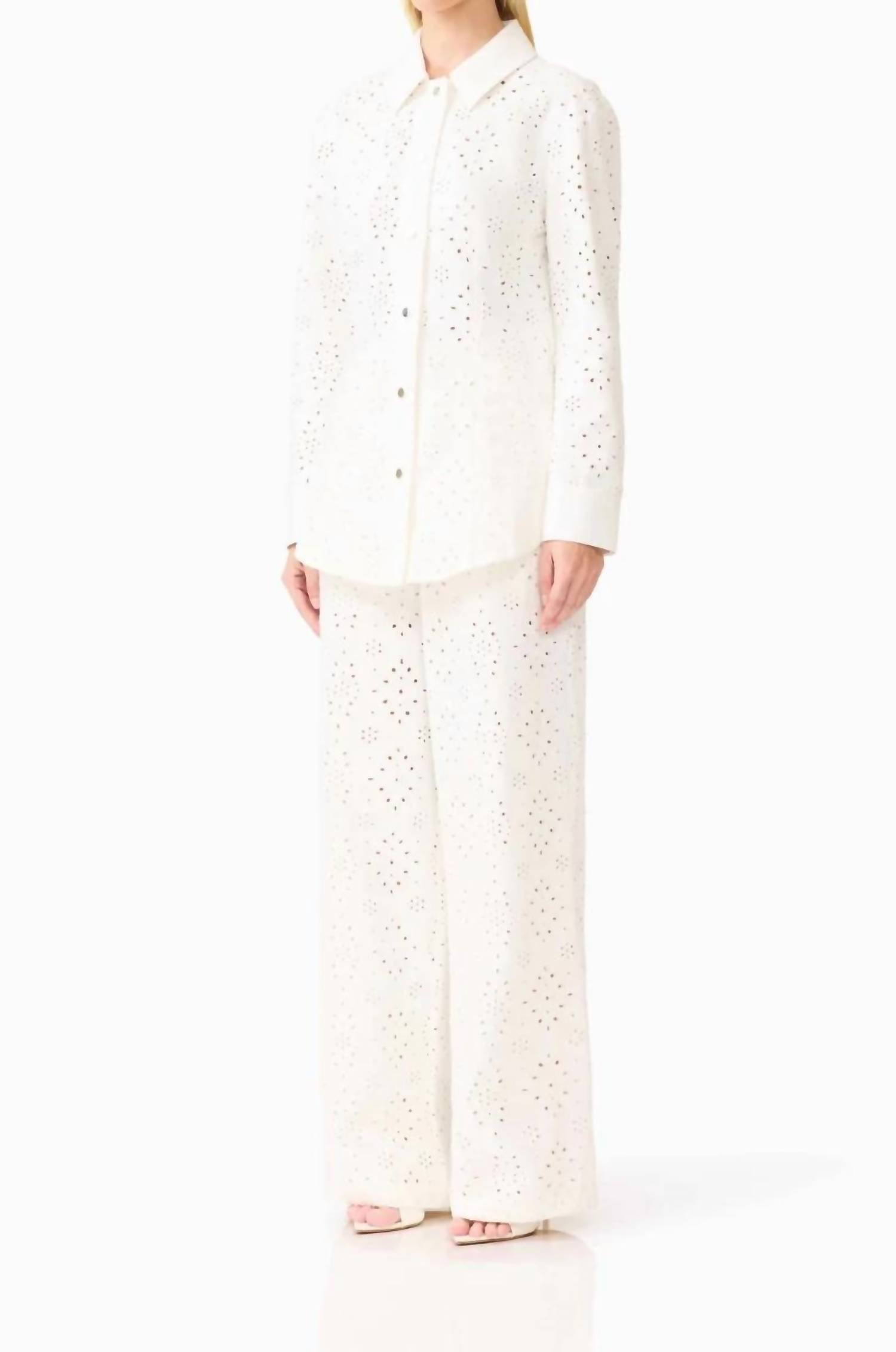 Curaae - Sierra Eyelet Pant