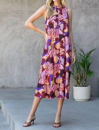 Thml - Fall Sleeveless Floral Print Dress