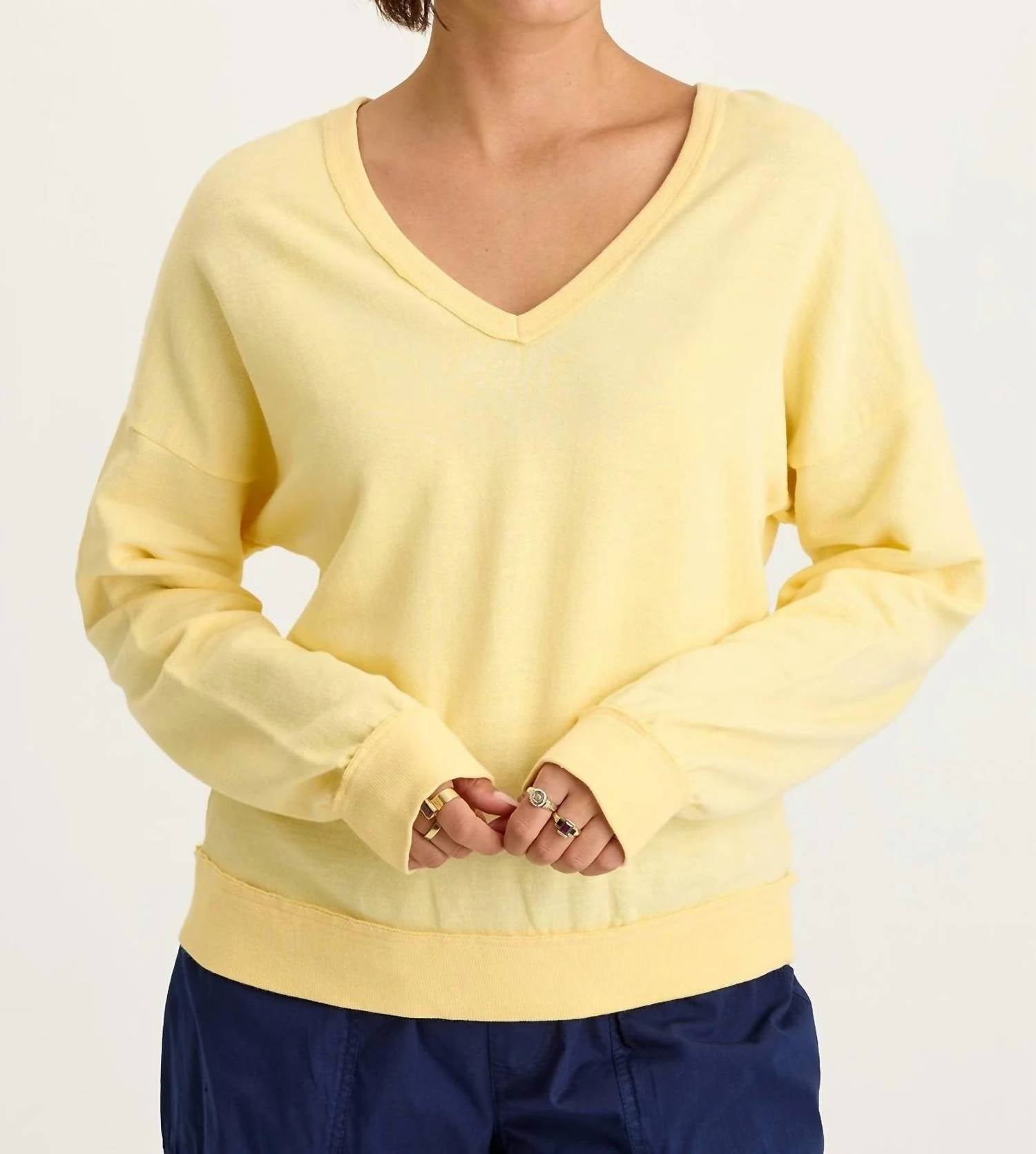 Xcvi - Rolin V-neck Pullover Top