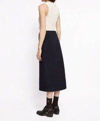 ROSEANNA Martin Skirt in navy - women's skirt - detail view