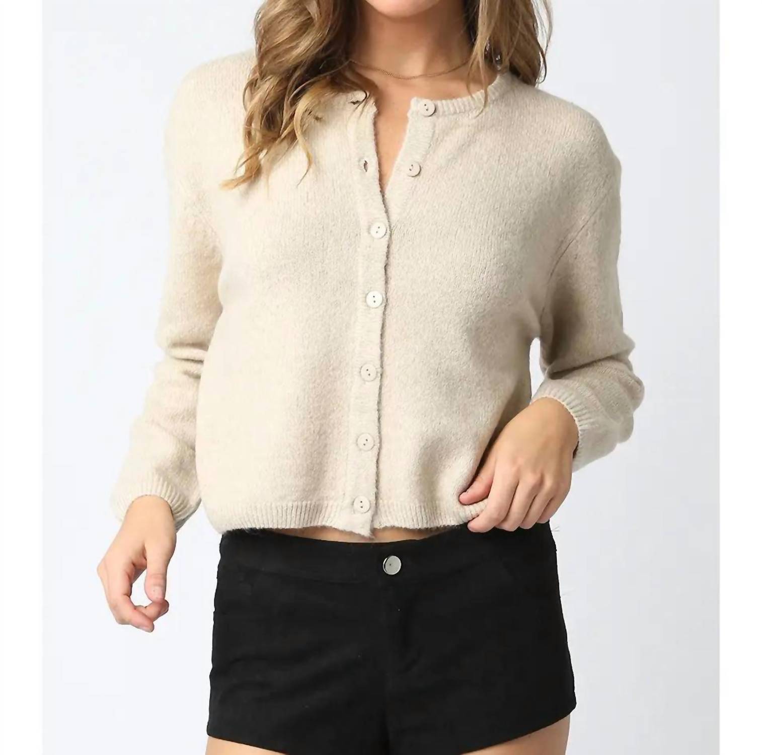Olivaceous - Anabel Knit Cardigan