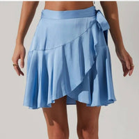 Astr - ELLERY RUFFLE MINI SKIRT