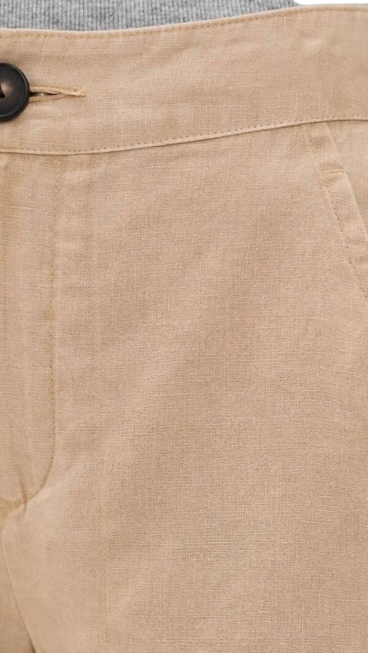 Vince - Mid Rise Hemp Shorts