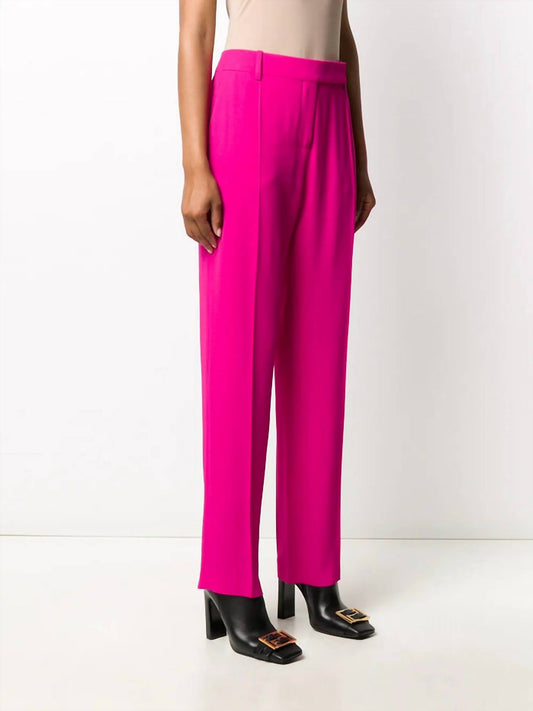 Valentino - Mid-rise Straight Trousers