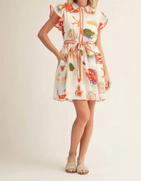 Gigio - Summer Fun Belted Mini Dress