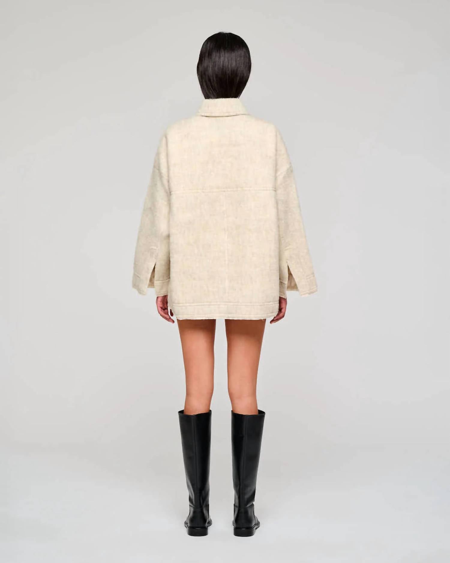 Oofwear - Giacca Wool Overshirt Jacket With Pockets