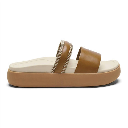 Olukai - Women's Pae Leather Slide Sandal
