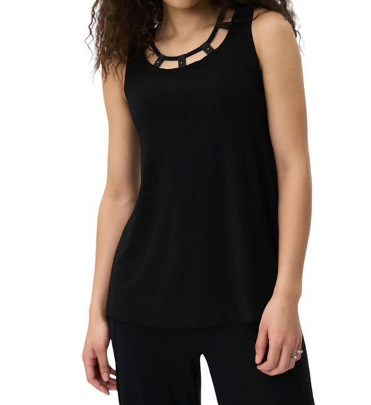 Joseph Ribkoff - SLEEVELESS CREW NECK TOP