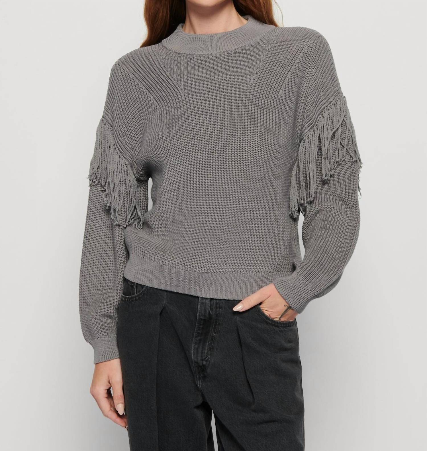 Nation Ltd - Carine Fringed Sweater
