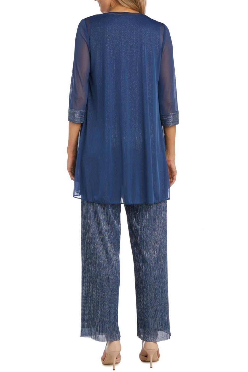 R&M Richards - 3-Piece Jacket Tank Pants Evening Set