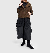 ALEMBIKA Urban Strata Jacket in honey - women's jacket - view 5