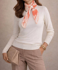 J'Envie/Eli - Notch Turtleneck Top