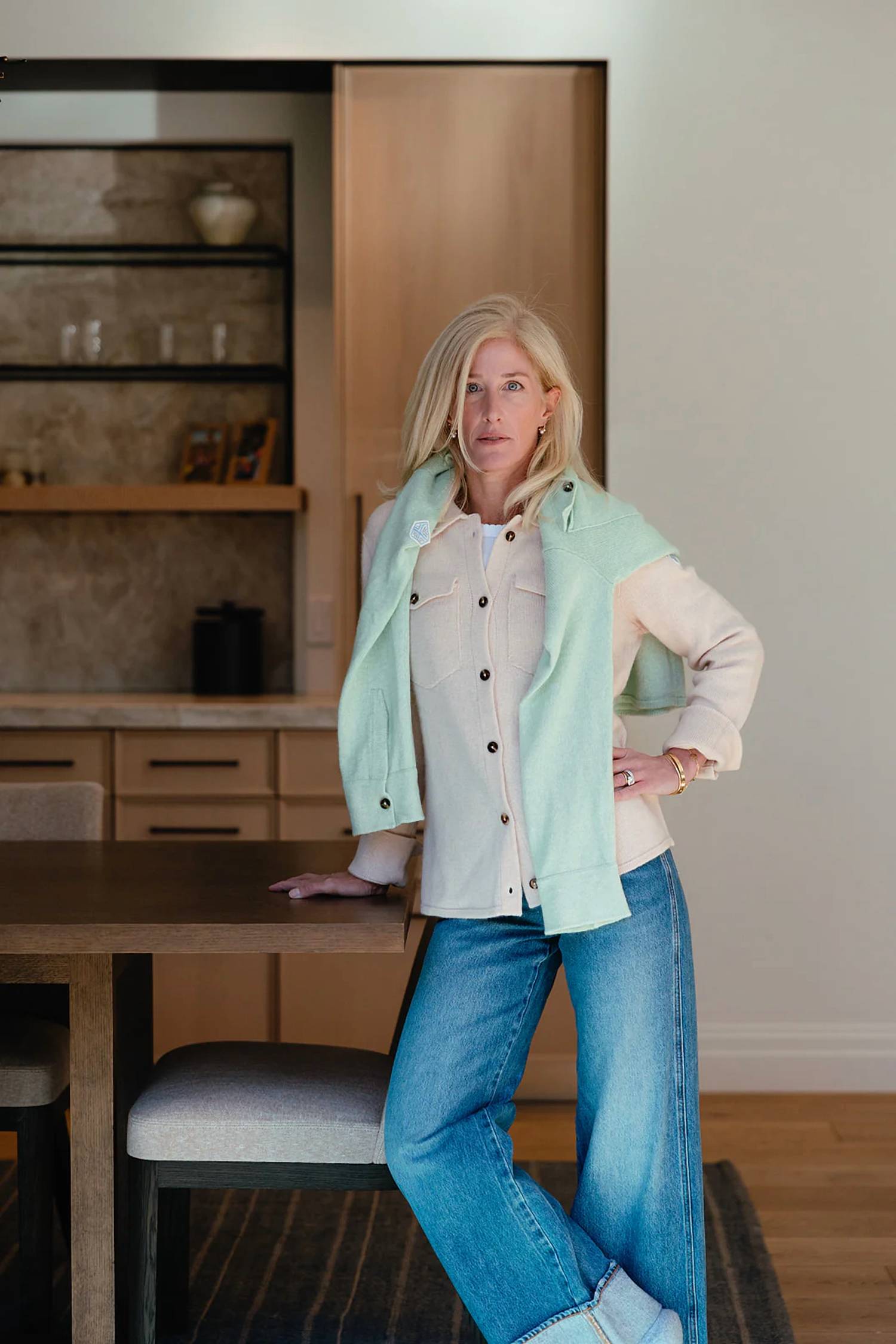 Powder Puff Collection - Cashmere Work Shirt