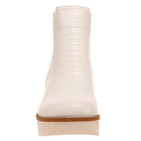 OLEM Women's Make It Right Boots in white - women's shoe - alternate view