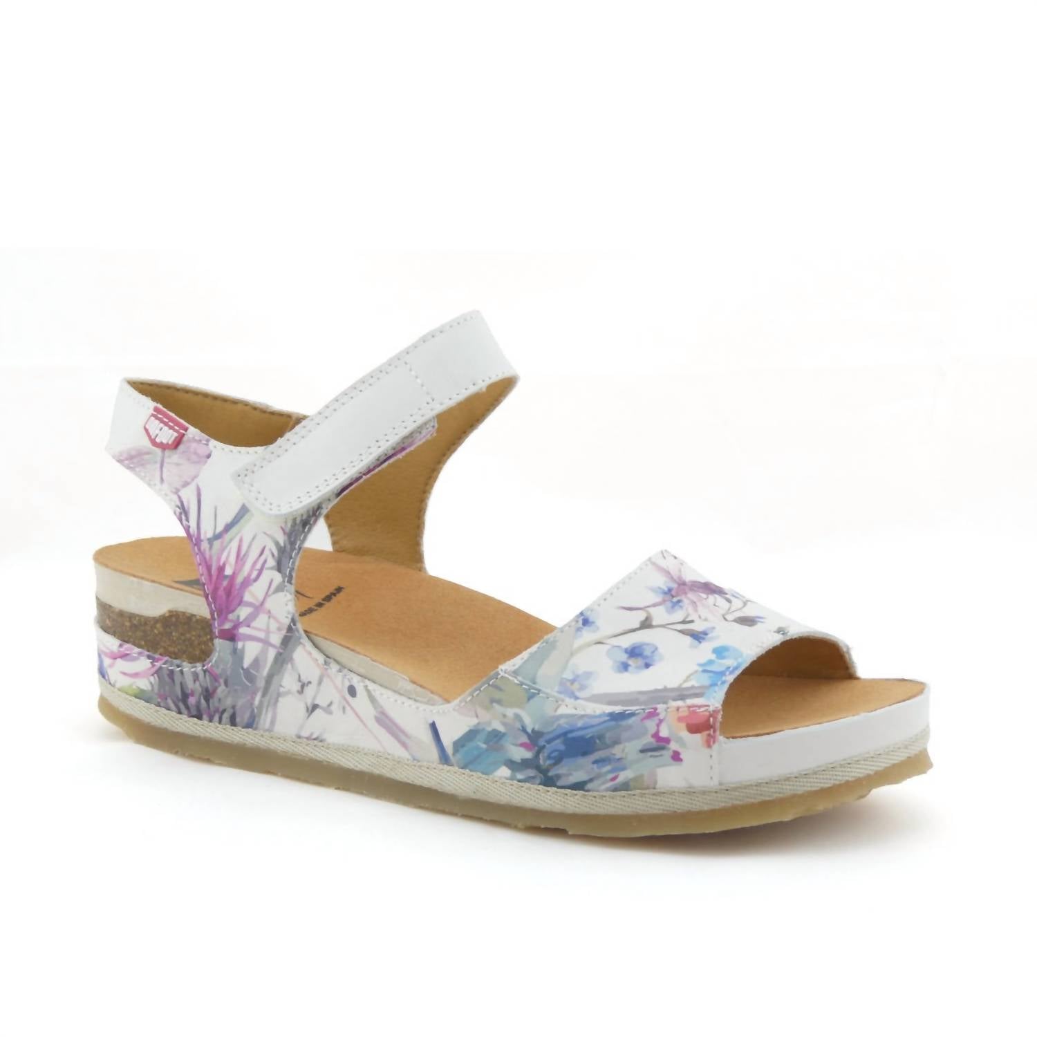 OnFoot Women's 213 Floral Sandal in hielo ice - women's sandal