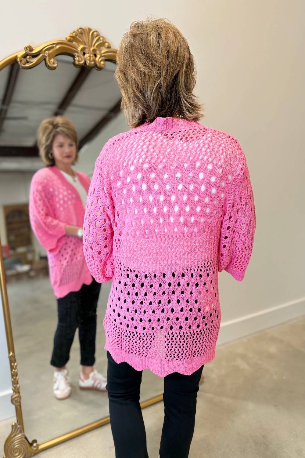 Mudpie - Jeanie Crochet Cardigan