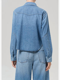 Citizens Of Humanity - Cropped Western Shirt