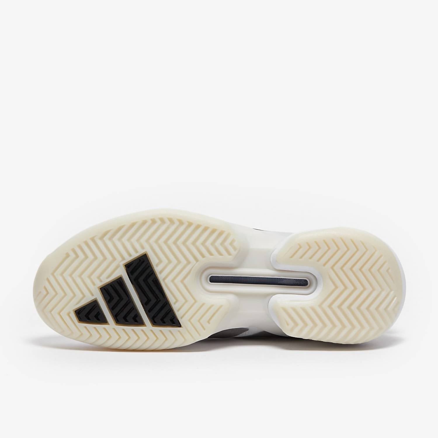 adidas Women's Adizero Ubersonic 5 Tennis Shoes in white silver - women's shoe - view 5