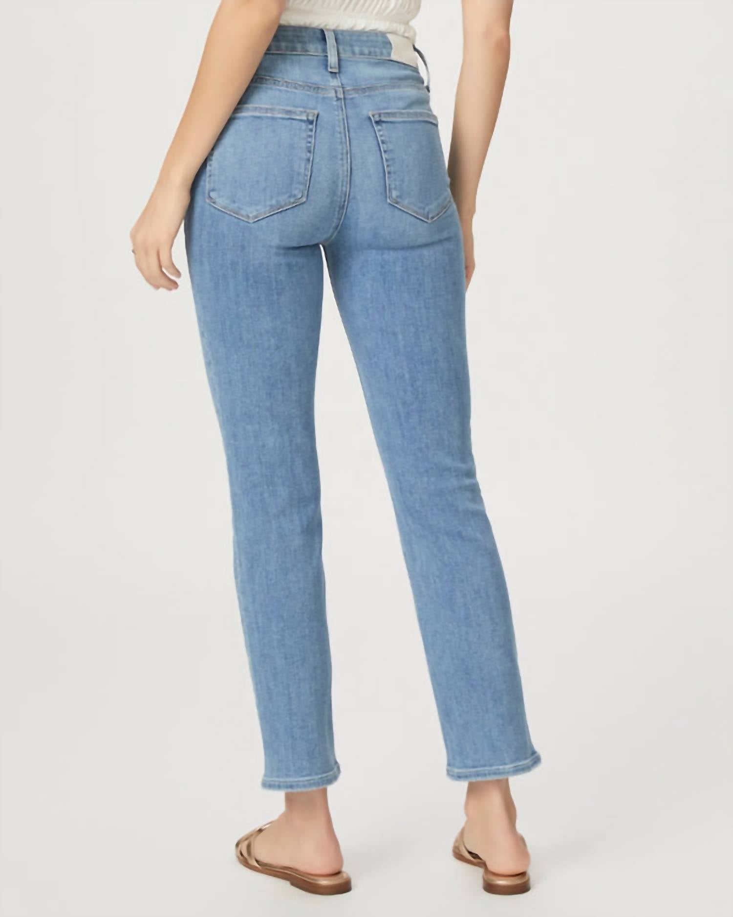 Paige - Cindy Straight Leg Jeans